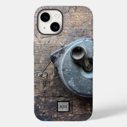 Rustic Wood Masculine Wood Tough iPhone Case