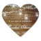 Rustic Wood Mason Jar Bridal Shower Sticker