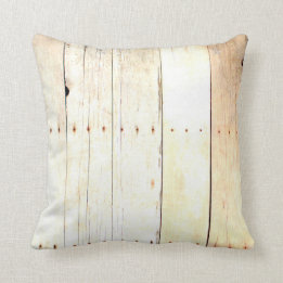 Rustic Wood Old Barn Board Barnwood Paneling Throw Pillow