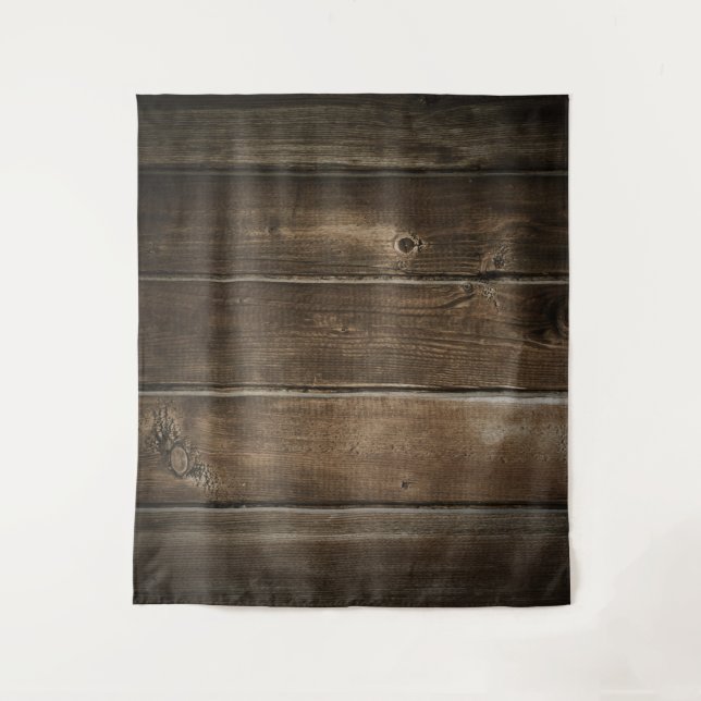 Rustic Wood Photo Textured Wedding Backdrop (Front)