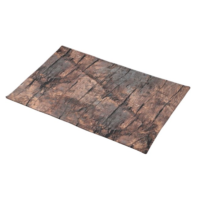 Rustic Wood Placemat (On Table)