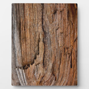 Rustic wood plaque