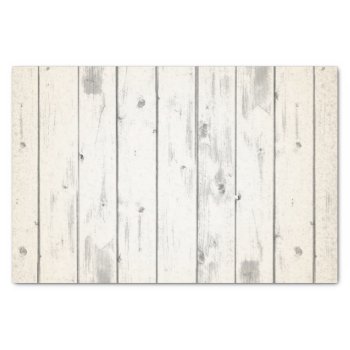 Rustic Wood Shabby Chic Weathered Barn Boards Tissue Paper by CyanSkyCelebrations at Zazzle