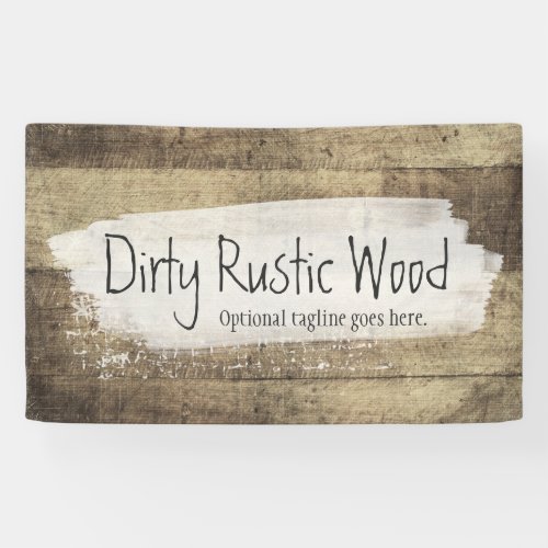 Rustic Wood Shabby Grunge Vintage Boards Banner