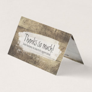 Rustic Wood Shabby Grunge Vintage Boards Thank You