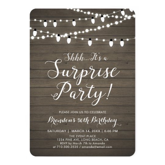 Surprise 80th Birthday Party Invitation | Zazzle.com