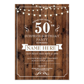 50th invitations