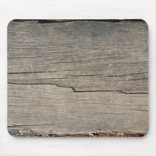 Rustic Wood Texture Mouse Pad (Front)