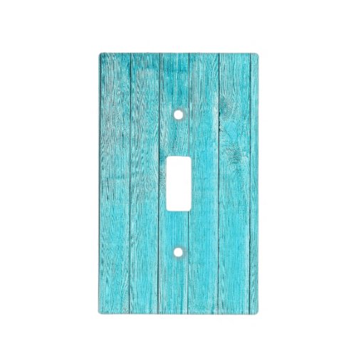 Rustic Wood Tropical Beach Light Switch Cover