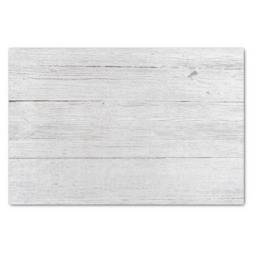 Rustic Wood Weathered Silver Barn Boards Wedding Tissue Paper