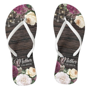 mother of the bride flip flops
