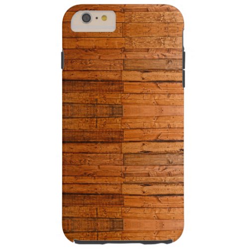 Rustic Wooden Boards Photo_sampled Art Tough iPhone 6 Plus Case