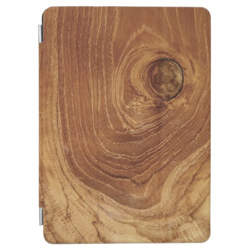 Rustic Wooden Brown Teak Wood Woodgrain Texture iPad Air Cover