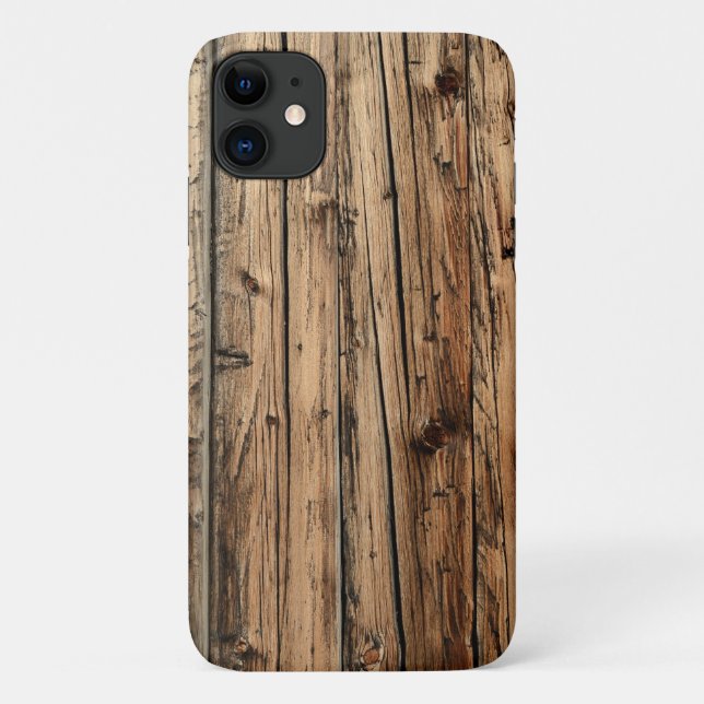 Rustic wooden Case-Mate iPhone case (Back)