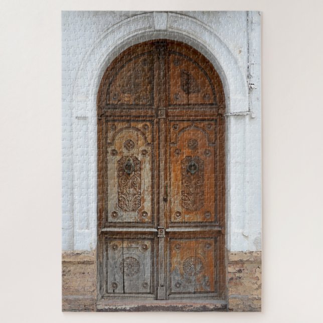 Rustic Wooden Door Jigsaw Puzzle (Vertical)