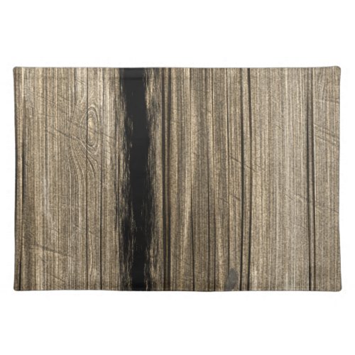 Rustic Wooden Plank Placemats