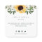 Rustic Wooden Rolling Pin Yellow Sunflower Bakery