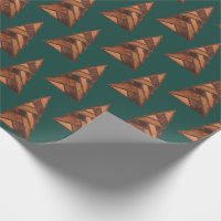 Forest Woodland Animals Fox, Deer, Rabbit & Floral Wrapping Paper Sheets -  Moodthology Papery