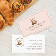 Rustic Woodgrain Style Bakery Stand Mixer Logo Business Card at Zazzle