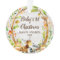 Rustic Woodland Animals Baby's First Christmas
