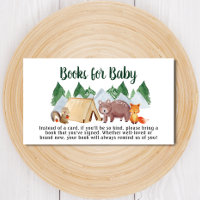 Rustic Woodland Animals Books For Baby Shower