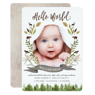 birth announcment cards