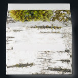Rustic Woodland Birch Tree Bark Texture Envelope<br><div class="desc">Birch tree bark wood texture rustic envelopes</div>