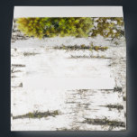 Rustic Woodland Birch Tree Bark Texture Envelope<br><div class="desc">Birch tree bark wood texture rustic envelopes</div>