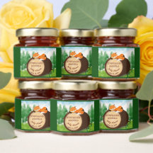 Rustic Woodland Cute Baby Fox Baby Shower