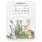 Rustic Woodland Forest Cute Animals Milestone