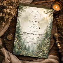 Rustic Woodland Forest Wedding