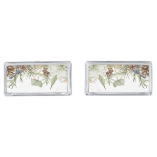 RUSTIC WOODLAND GROOMS WEDDING CUFFLINKS