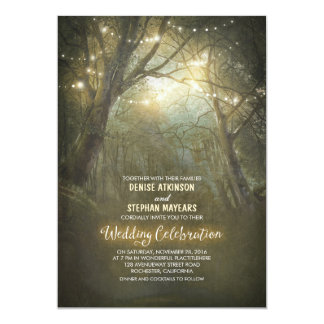 Enchanted Forest Invitations & Announcements | Zazzle