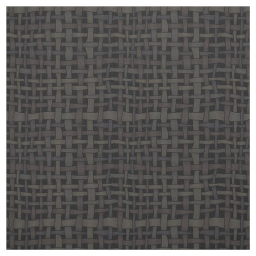 Rustic Woven Elegant Black Burlap Fabric