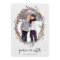 Rustic Wreath Peace on Earth Photo Purple