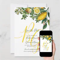 Country Save the Date Cards - LemonWedding