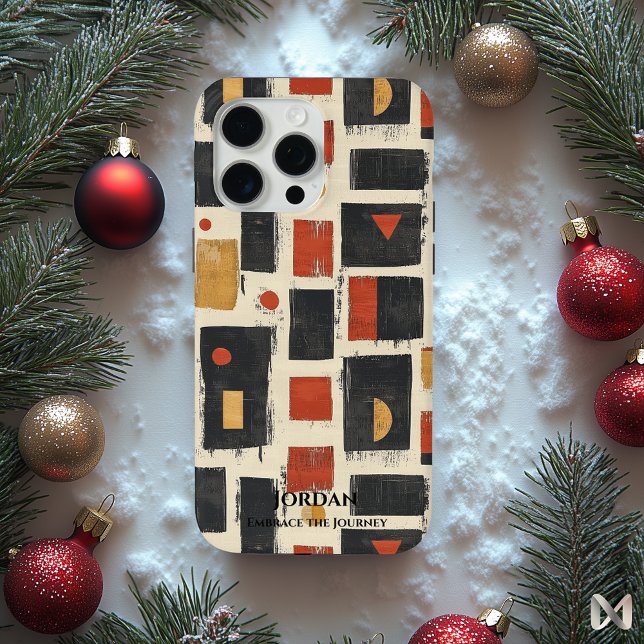 Rustic Zambian Batik – Modern Tribal Art Case-Mate iPhone Case (Creator Uploaded)