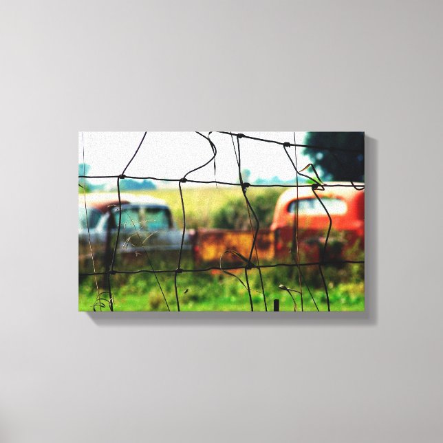 Rusting Away Canvas Print (Front)