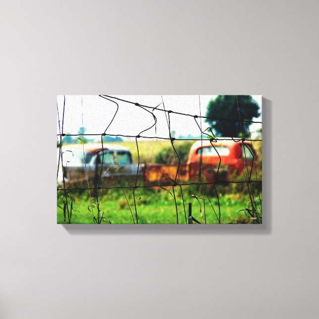 Rusting Away Canvas Print (Front)