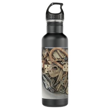 Rusting Away Stainless Steel Water Bottle by BlakCircleGirl at Zazzle