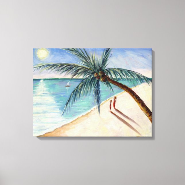 Rustling Palm 2004 Canvas Print (Front)