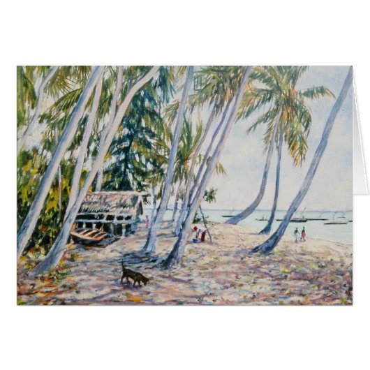 Rustling Palms Zanzibar 2002 Cards (Front Horizontal)