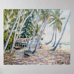 Rustling Palms Zanzibar 2002 Poster