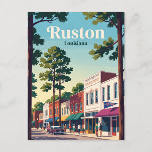 Ruston, Louisiana Postcard