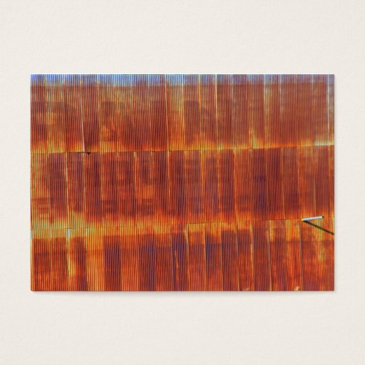 Customizable Rusty Business Cards