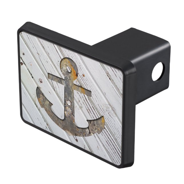 Rusty Anchor Trailer Hitch Cover (Top Right)