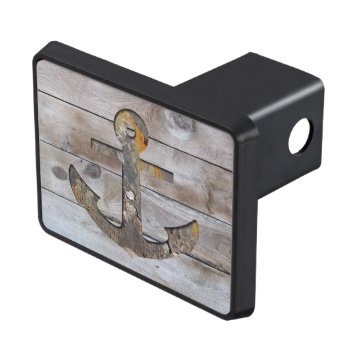 Rusty Anchor Trailer Hitch Cover by Impactzone at Zazzle
