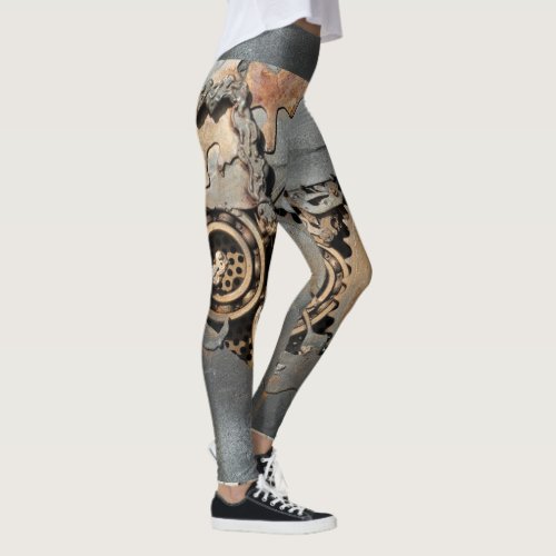 Rusty Android Womens Leggings