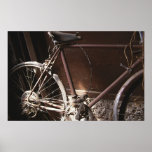 Rusty Bicycle Poster