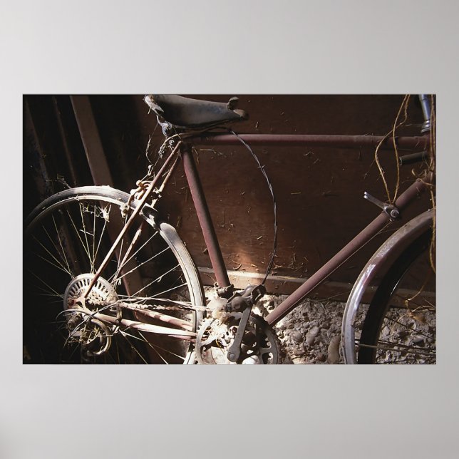 Rusty Bicycle Poster (Front)